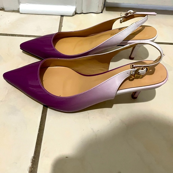 Purple Pearls stilettos - Picture 2 of 3